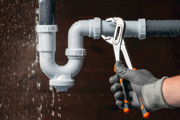 Professional Drain Cleaning technician working in Hamilton, WA